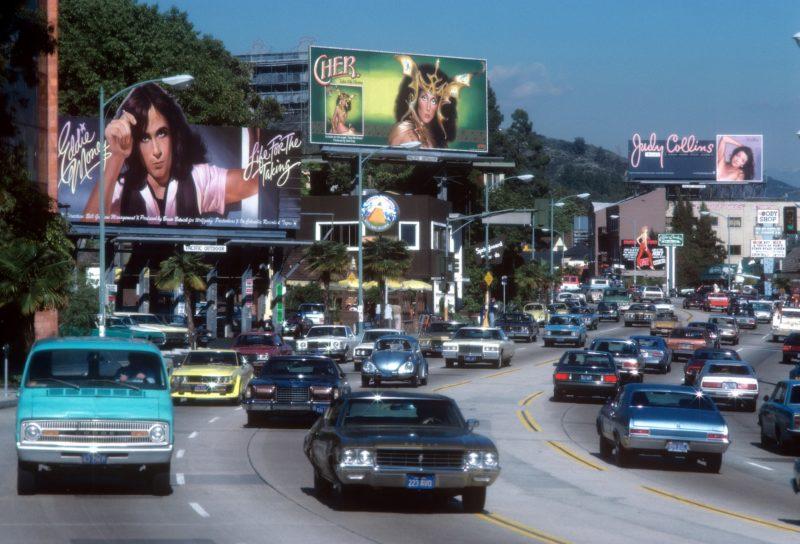 Sunset Strip billboard-mainokset